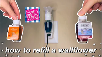 How To Refill a Wallflower from Bath & Body Works