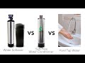 Benefits of Soft Water? Water Softener vs. Salt Free Water Conditioner vs. Tap Water