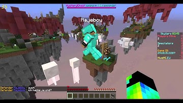 HiveMc - Skywars - Majeboy FlyHack report.