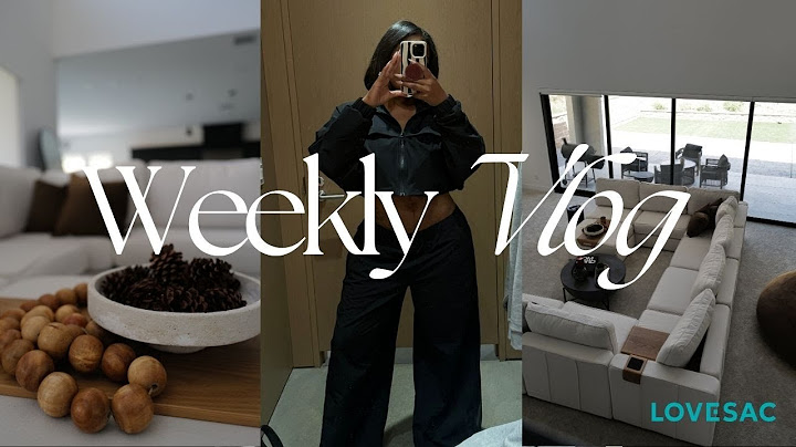 WEEKLY VLOG ♡ LOVE SAC UNBOXING | RECIPES | SHOPPING