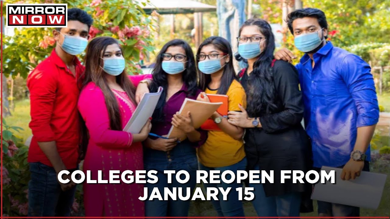 Karnataka colleges to reopen from January 15; classes to operate with 50% strength