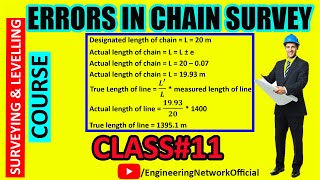 Celebrity How to Calculate Error in Chain Survey When Two Chains Are Used (Explained) - Engineering Network Wealth
