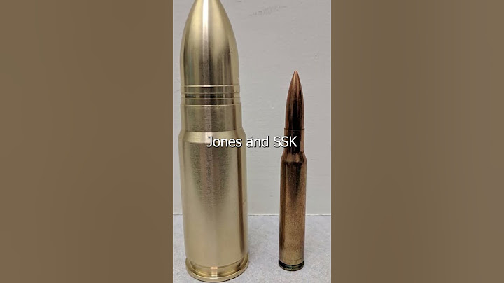 The Biggest Bullet in The World