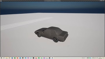 UE4 Chaos Vehicle   First Try