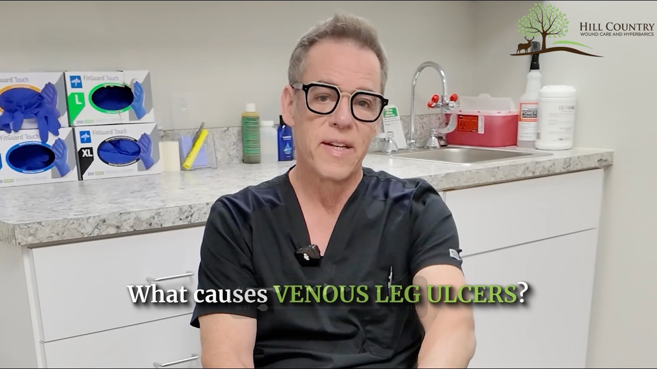 Dr. Michael Cascio explains venous leg ulcers
