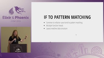 ElixirConf 2016 - Refactoring Techniques for Elixir, Ecto, and Phoenix by Gary Rennie