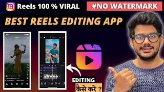 Best Video Editing App For Instagram Reels | Instagram Reels Aesthetic Video Editing- Reels (HINDI) screenshot 1