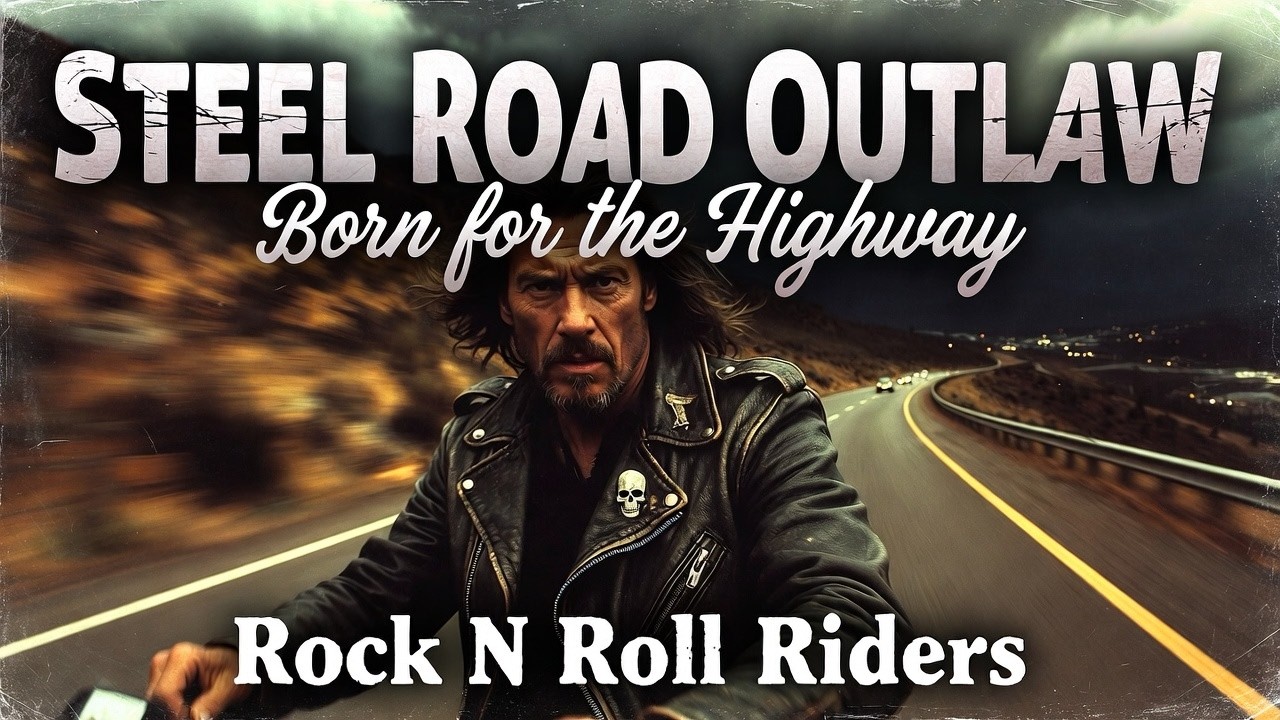 Best Steel Road Outlaw 🏍️ Born for the Highway 🔥 Rock N Roll Riders
