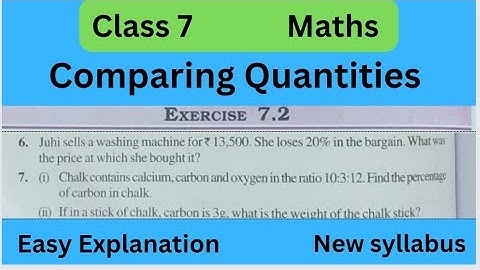 Ex 7.2 - Q.6, 7 - Comparing Quantities - Chapter 7 - Class 7 Maths - New syllabus 2023