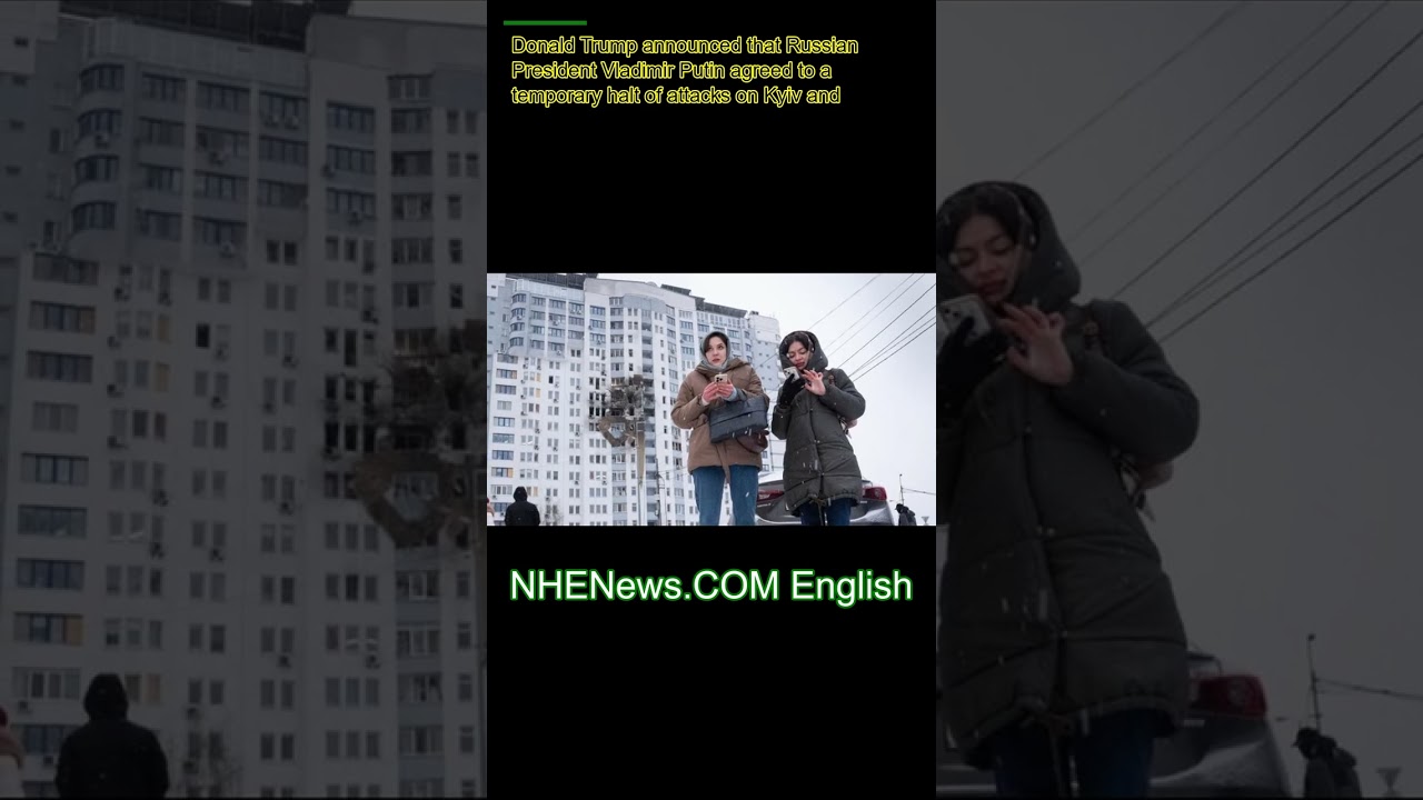 Trump says Putin will not attack Ukraine cities during cold week