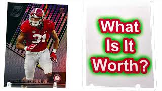 Will Anderson Jr Rookie Card - 2023 Panini Chronicles Draft Picks Zenith #10 - What Is It Worth