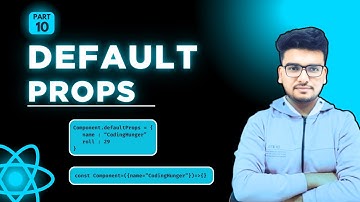Default Props in React JS | React JS Beginner to Advance | React JS Tutorial
