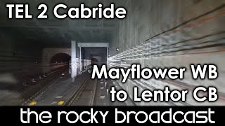 SMRT TEL2 CabRide from Mayflower WB to Lentor CB (Ends)