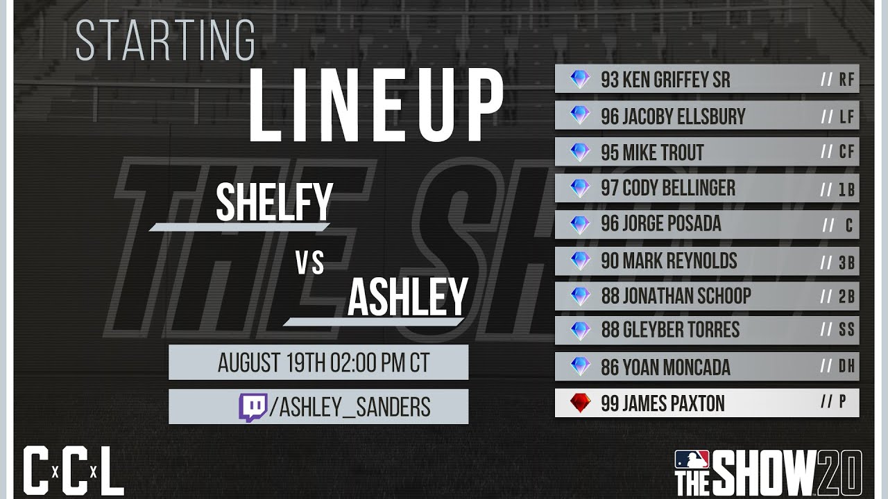 MLB The Show 20: CCL game No. 4 vs. RealShelfy!