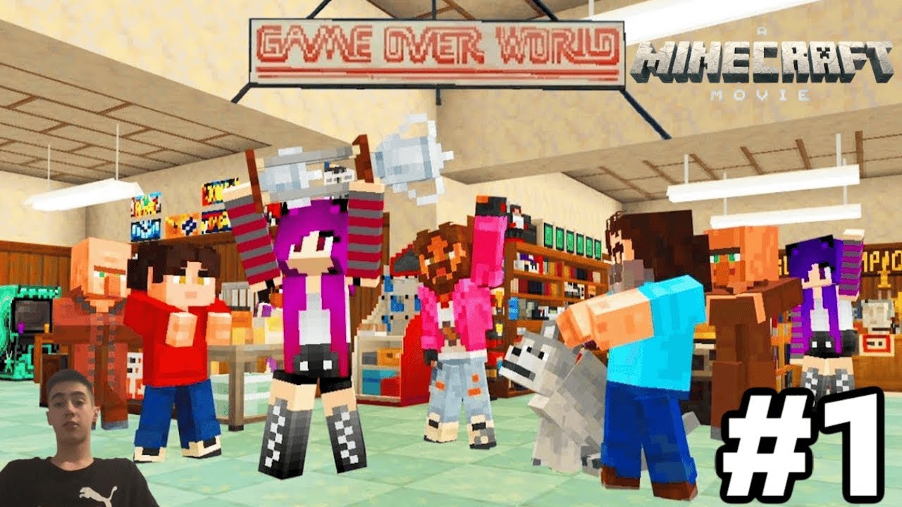 マインクラフト ザ・ムービー キャップ Game Over World Game Over World | A Minecraft Movie Adventure Map | Part 1