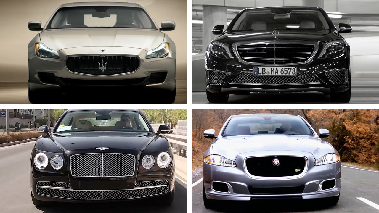 TOP 10 Luxury Sedan Cars 2015 - YouTube
