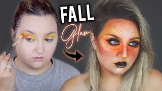 EXTREME FALL \/ HALLOWEEN GLAM TRANSFORMATION