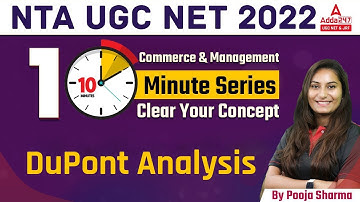 UGC NET 2022 | NTA UGC NET 2022 | Commerce & Management | DuPont Analysis