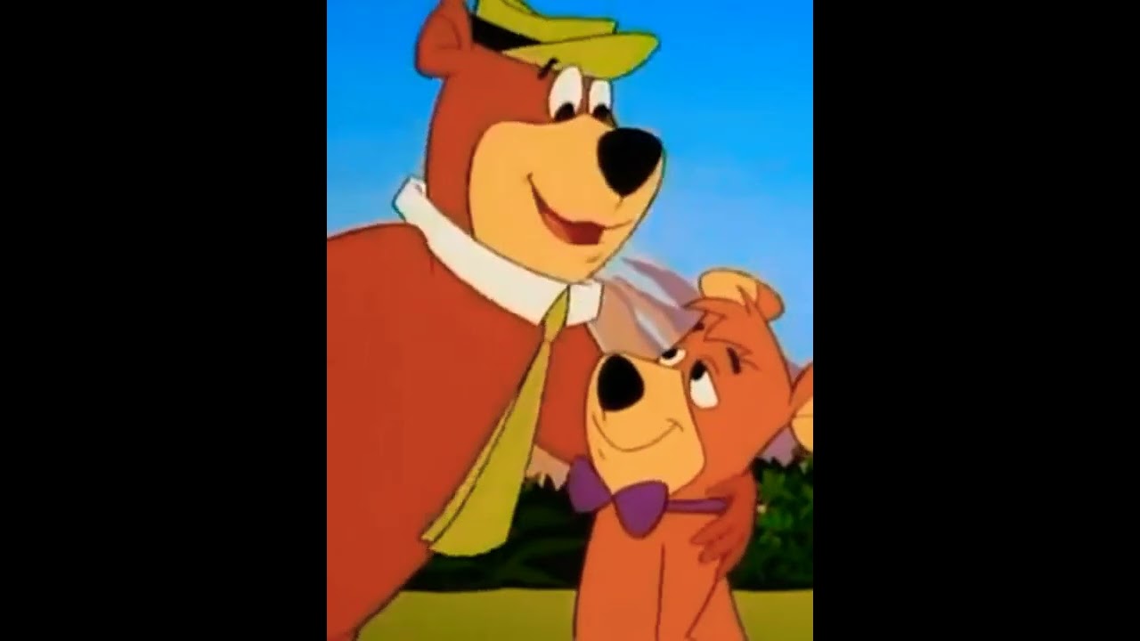 Yogi bear tells BooBoo " you're smarter than the average bear yourself "😊