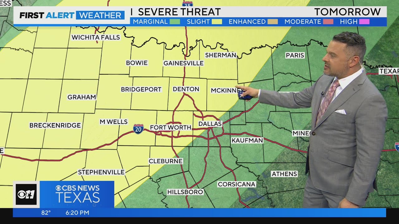 Severe storms likely overnight Thursday, Friday morning - YouTube