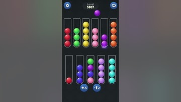 Ball Sort by Infinite Joy: Levels 5806, 5807, 5808