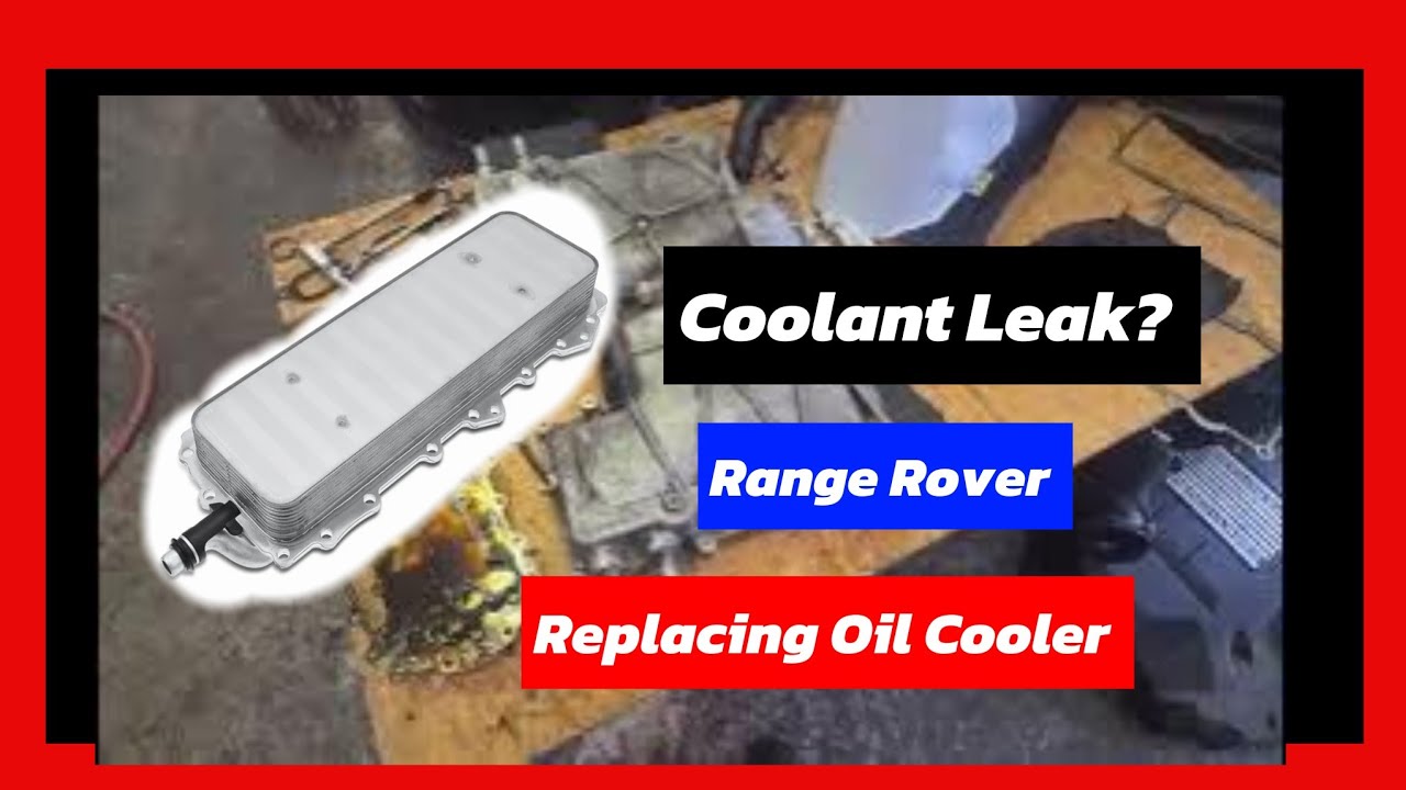 Coolant Leak? Replace Oil Cooler on Range Rover (2014–2019) - YouTube