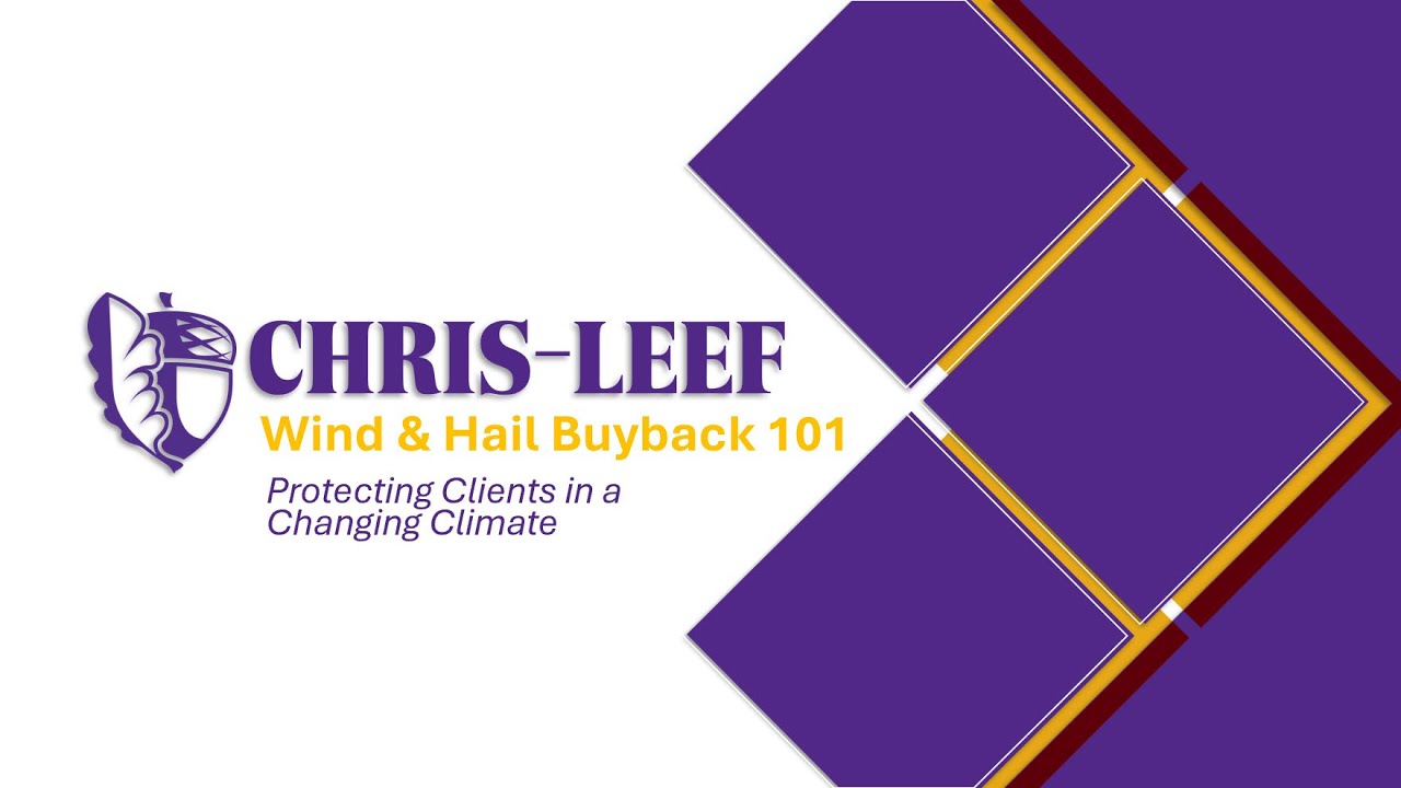 Chris Letef Wind/Hail Buyback 101 Webinar with Chris-Leef - YouTube