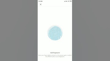 How to add fingerprint in redmi 3s