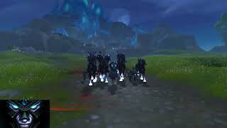 Summoning the Four Horsemen as Rider of the Apocalypse Unholy DK on The War Within Alpha