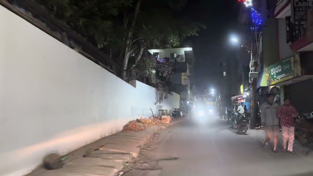 Late-night Bengaluru