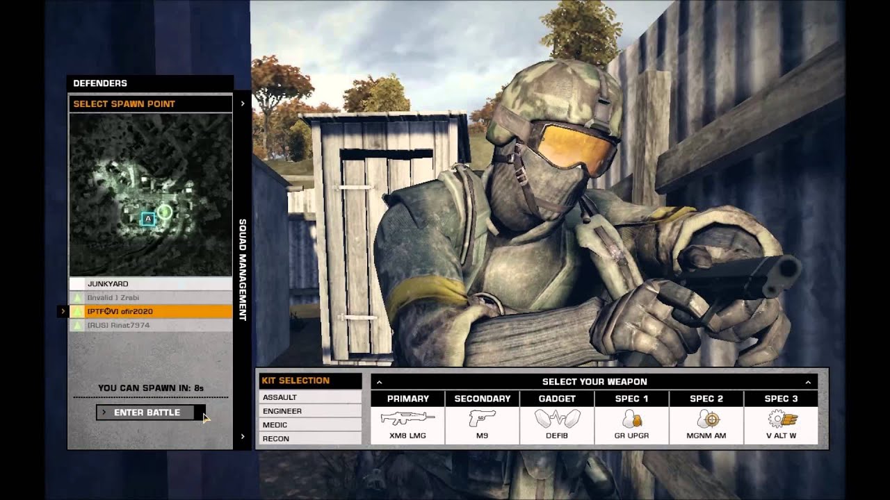 [HD]Battlefield: Bad Company 2 Gameplay #2[Squad-Rush Defender][ENG]