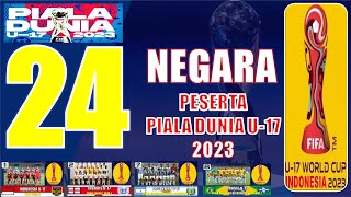 RESMI ! Daftar 24 Tim Negara Lolos Piala Dunia U-17 2023 Di INDONESIA