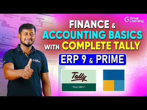 Finance and Accounting Basics with demo on Tally Prime and Tally ERP 9