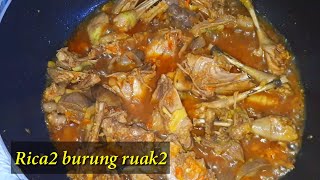 RESEP RICA2 BURUNG RUAKRUAK