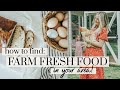 The Secret to Eating Healthier: How to Find FARM FRESH FOOD Near You | Becca Bristow MA, RD, LDN