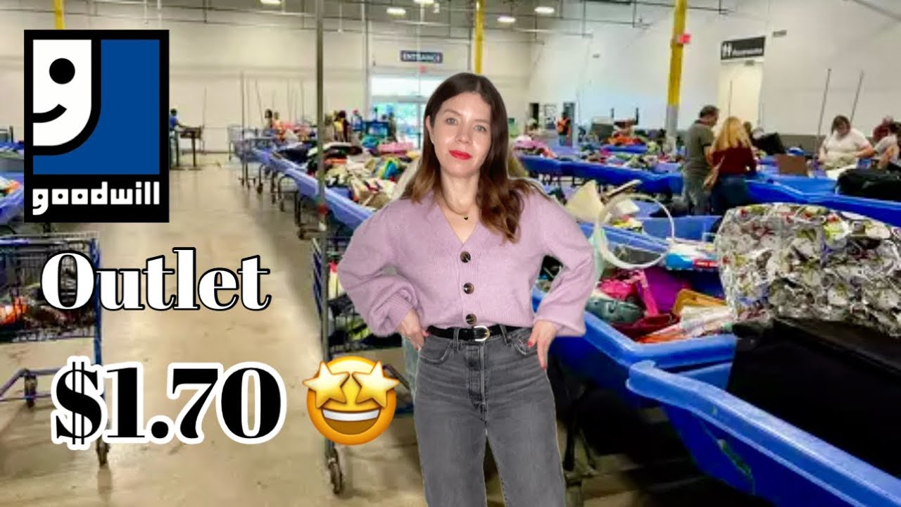 GOODWILL OUTLET CLEARANCE CENTER VAMOS DE COMPRAS. TODO LO QUE ENCONTRE