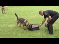 K-9 unit graduates in Hiram