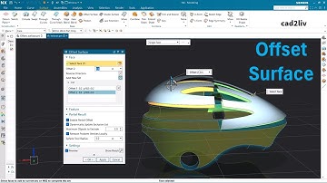 NX_Surface_Modeling | #Offset Surface | Offset Surface in NX | #nxtutorials | NX CAD | Cad2liv