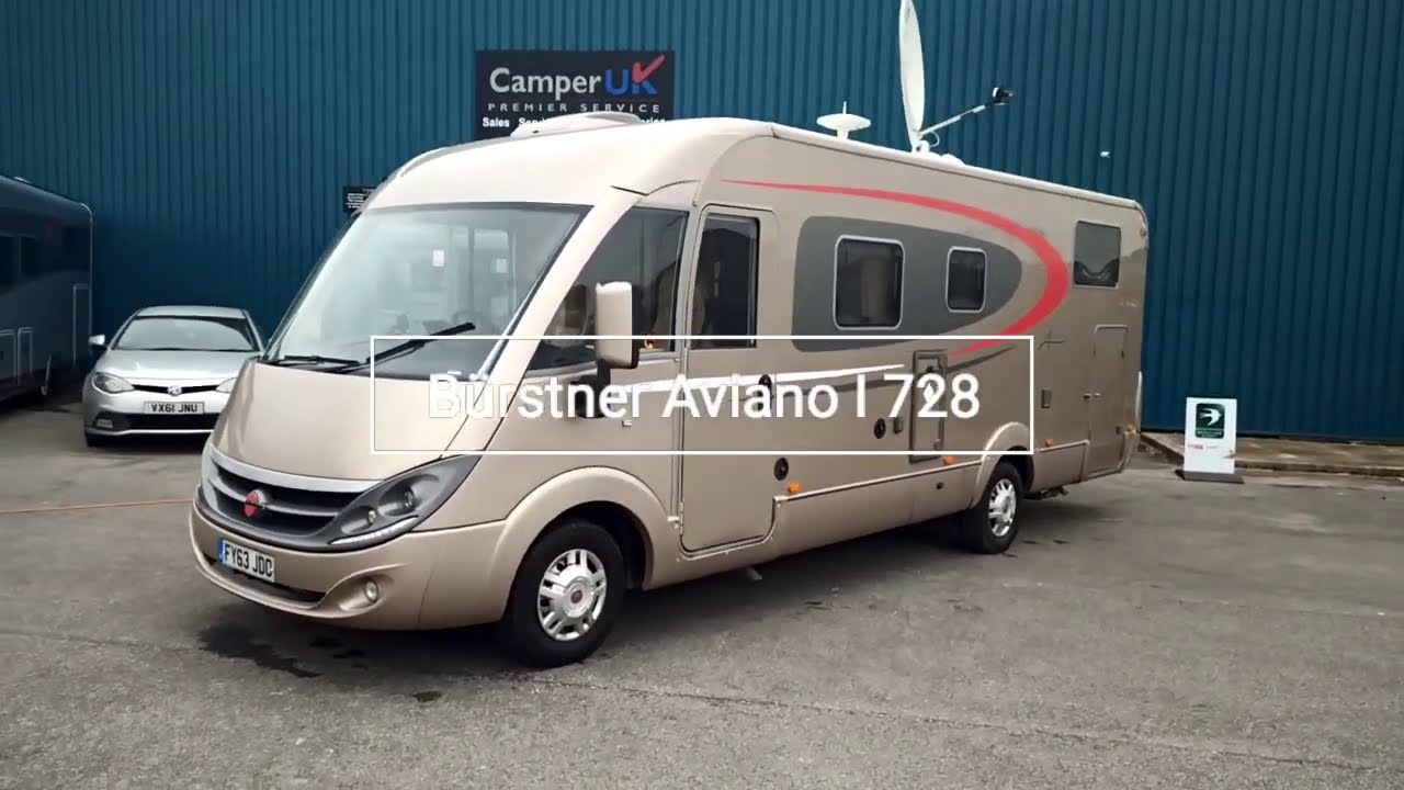 2013 Bürstner Aviano I 728 motorhome for sale at Camper UK YouTube