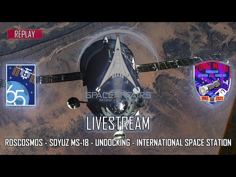 Soyuz MS 18   Farewells and Hatch Closing on the International Space Station