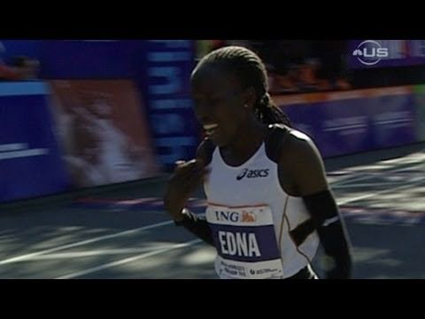 Edna Kiplagat wins New York Marathon - from Univer...