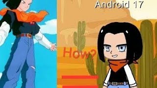 How to make Android 17 in Gatcha Club | #dbz #gatchaclub screenshot 4