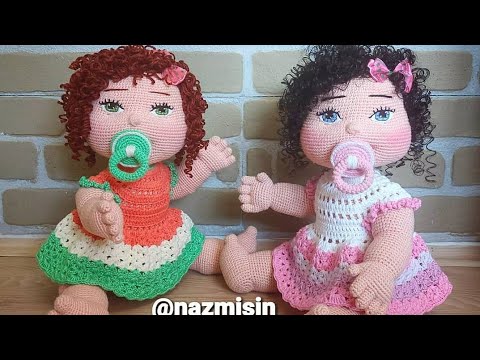 AMİGURUMİ EKLEMLİ GÜNEŞ BEBEK PART 6