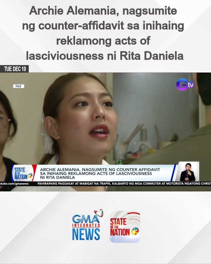 Archie Alemania, nagsumite ng counter-affidavit sa inihaing reklamong acts of... | SONA