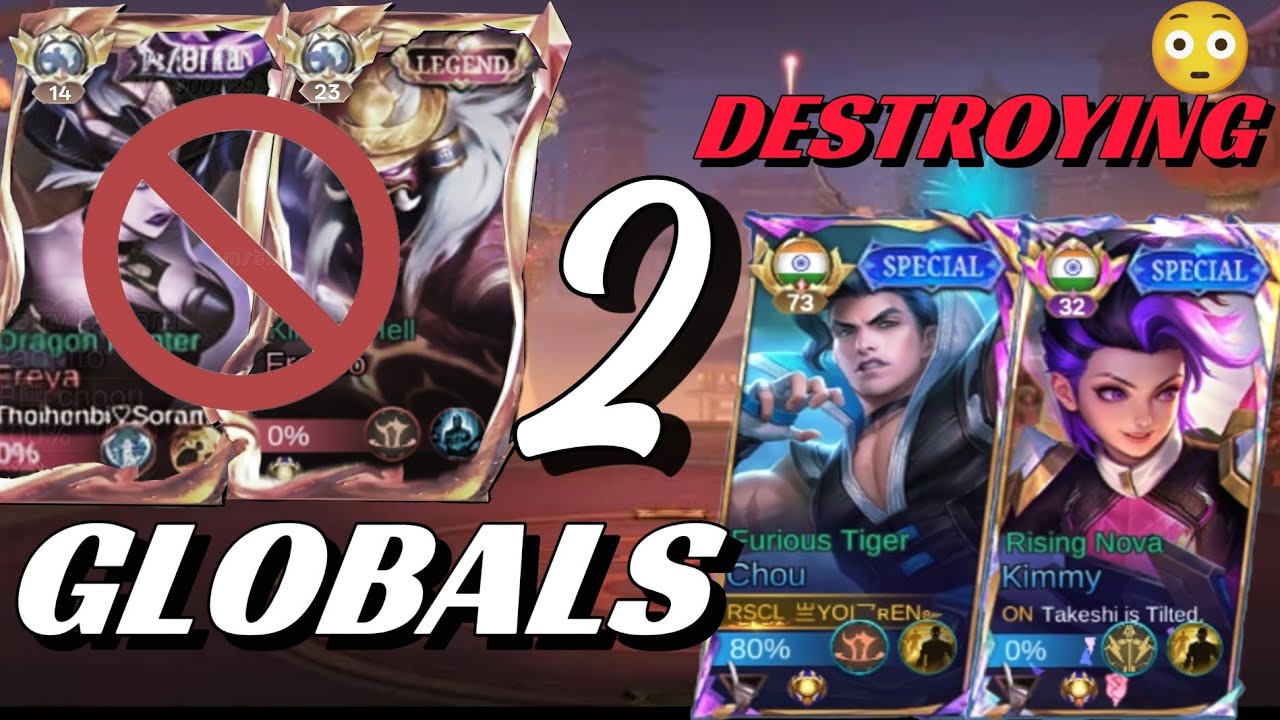 I Checked Their Stats After Match… 2 GLOBAL Players 😳 | Mobile Legends Solo Queue