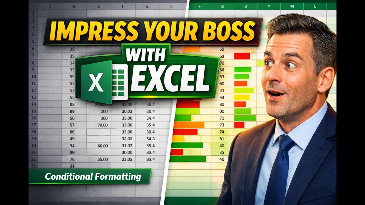 Lecture 7 | Conditional Formatting in Excel | Make Professional Reports That Impress Your Boss
