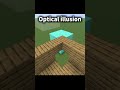 Optical illusion　 #minecraft #gaming #trending