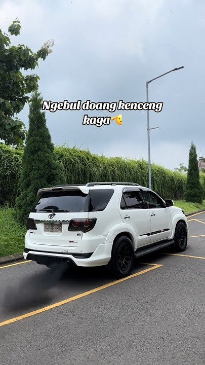 Suara Turbo Stututu Fortuner VNT🦑 #fortuner #vnt #2kd #dieselpower #turbodiesel #shorts