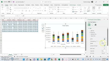 How to Add and Edit Error Bars In Your Graphs In Excel #howto #trending #tutorial #msexcel #data