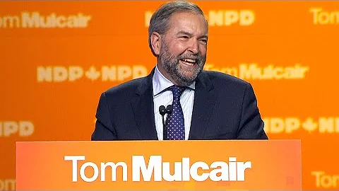 Mulcair concession speech: 'Canadians have turned a page'